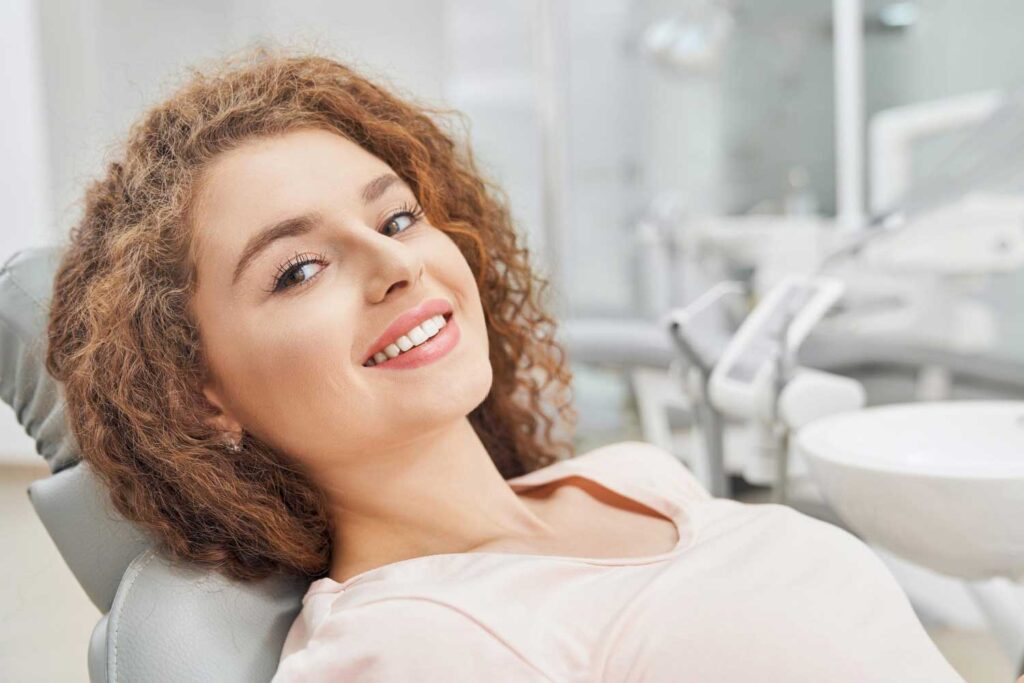 Patient relaxed during a sedation dentistry appointment at Brownstown Dental Care in Woodhaven, MI